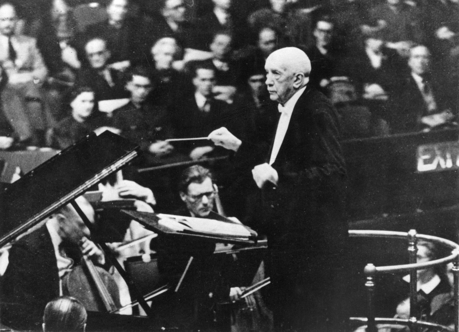 El compositor y director de orquesta Richard Strauss (1864-1949).