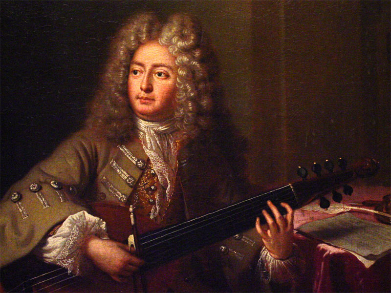 El violagambista francés Marin Marais.