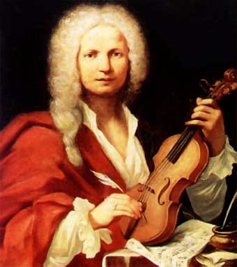 Retrato de Antonio Vivaldi (1723) por François Morellon de La Cave.