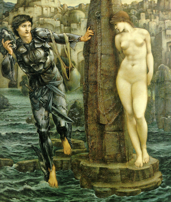 La roca de la perdición [1885-89] de Sir Edward Burne-Jones.
