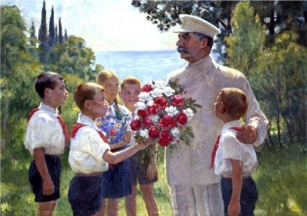 Rosas para Stalin [1949], de Boris Vladimirski.