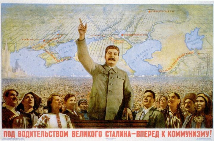 Cartel de propaganda soviética