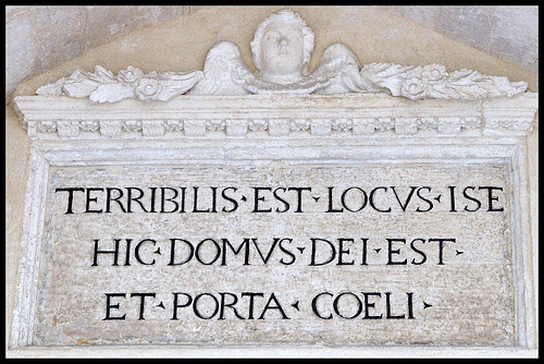 Terribilis est locus iste