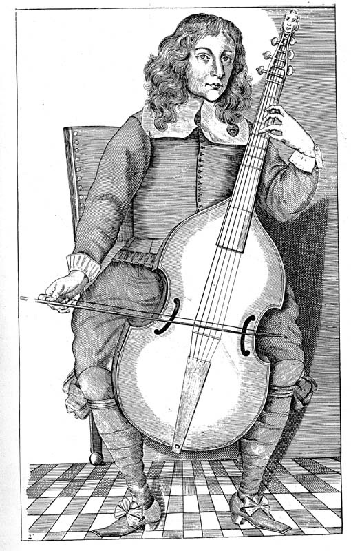 Intérprete de viola da gamba.