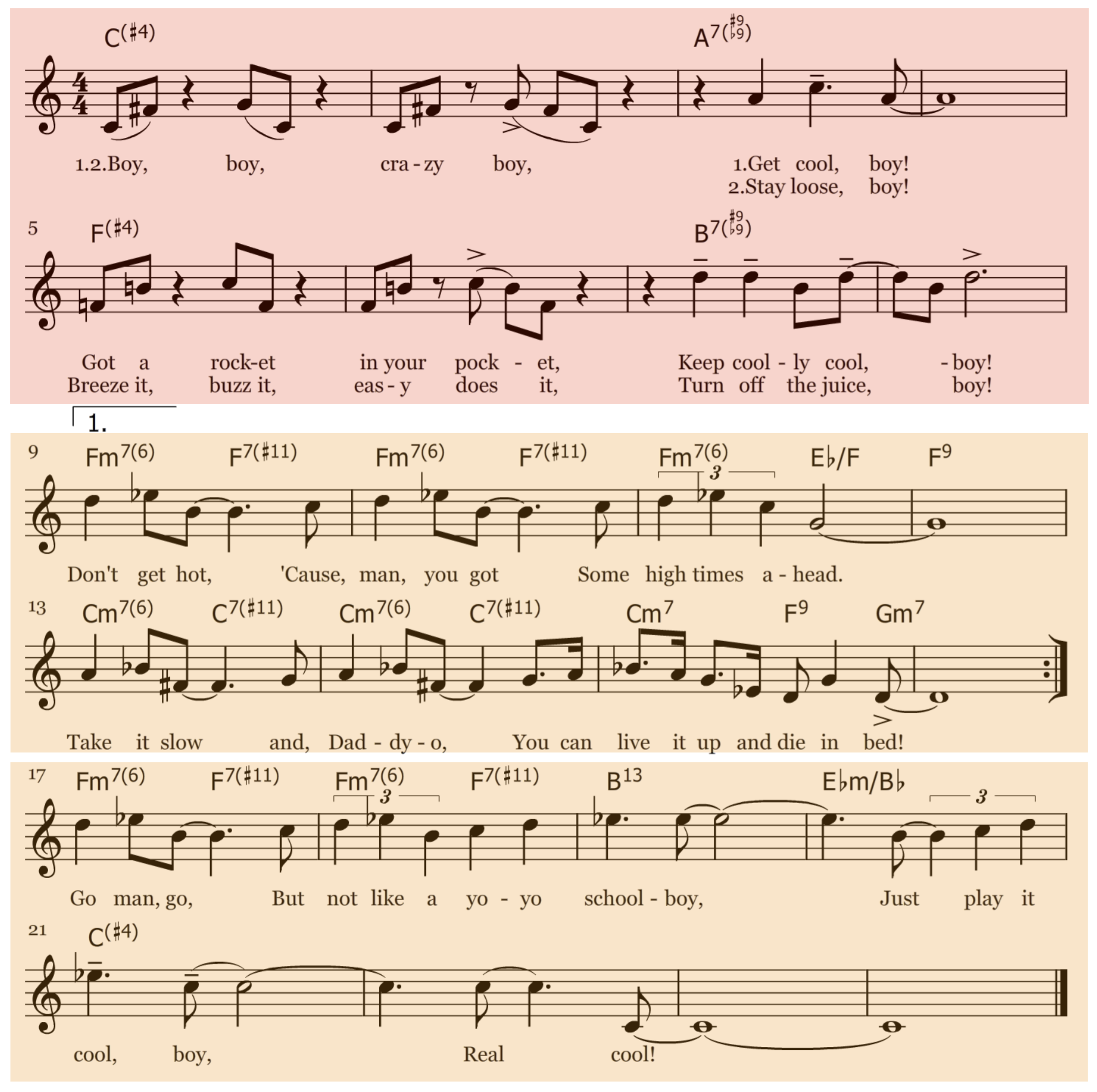 Bernstein - Cool song