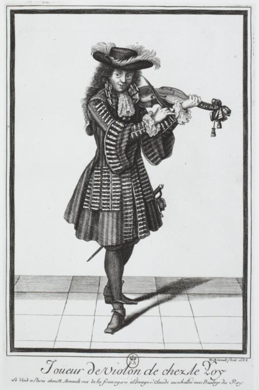 Músico de los 24 violines del rey.