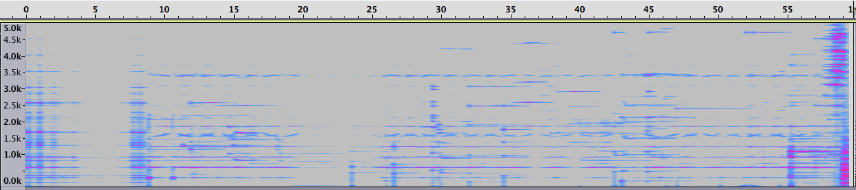 Espectrograma de la Sección 7.