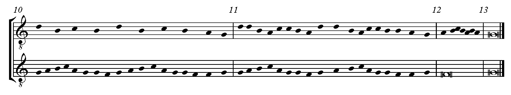 Transcripción del pasaje anterior.