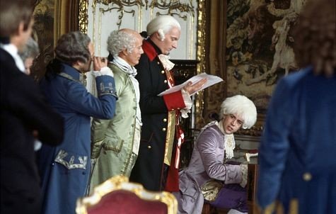 El emperador José II de Austria en el film Amadeus [1984].
