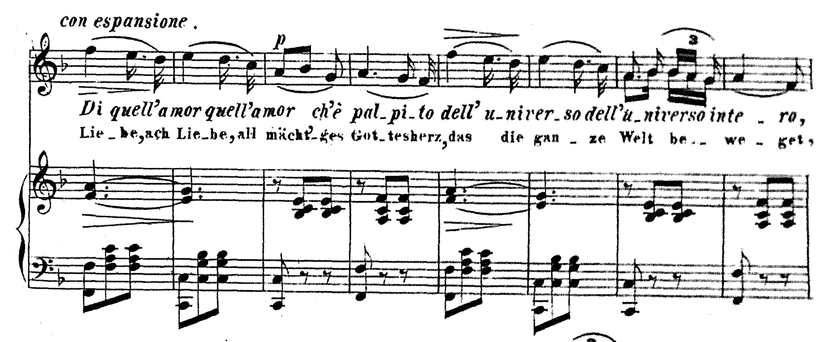 Verdi - La traviata - tema de amor en Un dì felice, eterea
