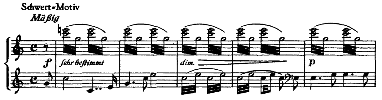 Leitmotiv de Nothung, la espada