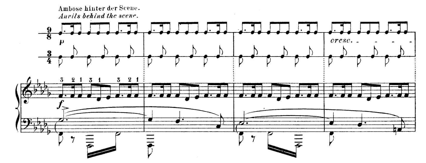 Leitmotiv de Nibelheim y los nibelungos